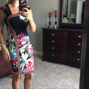 Beautiful colorful Cashe dress